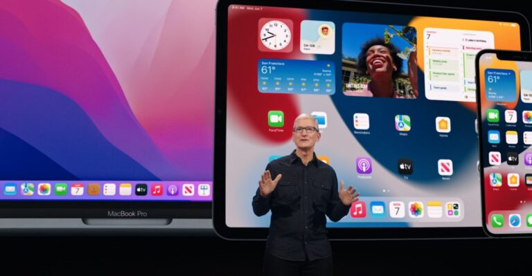 wwdc 2021 tim cook screens e1623094107182