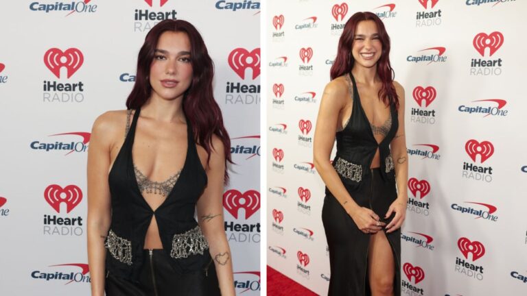 dua lipa iheartradio 2024 red carpet