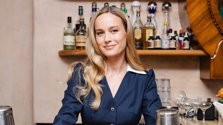 Brie Larson co hosts mocktail mixology class with Thorne at Apotheke in NYC on Tuesday October 8 e1728478448204