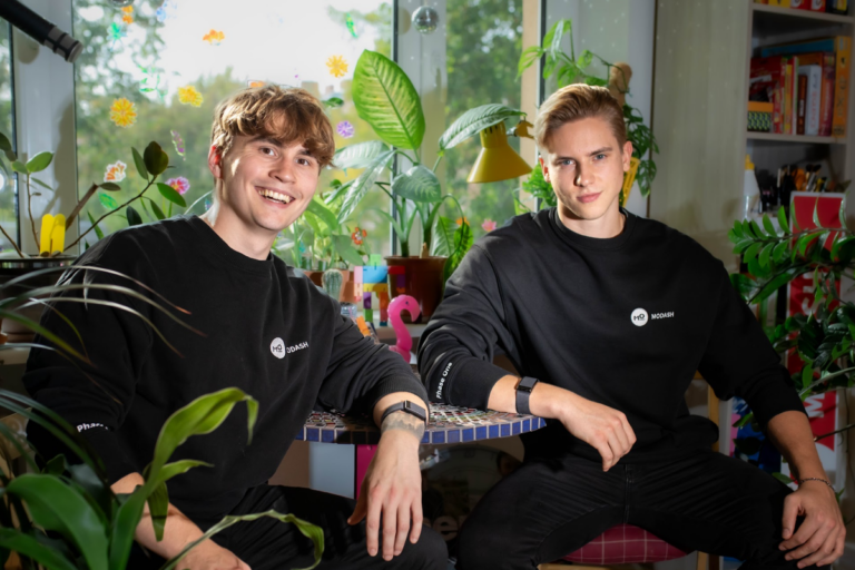 Modash cofounders Avery Schrader left and Hendry Sadrak Credit Maarja Liiv