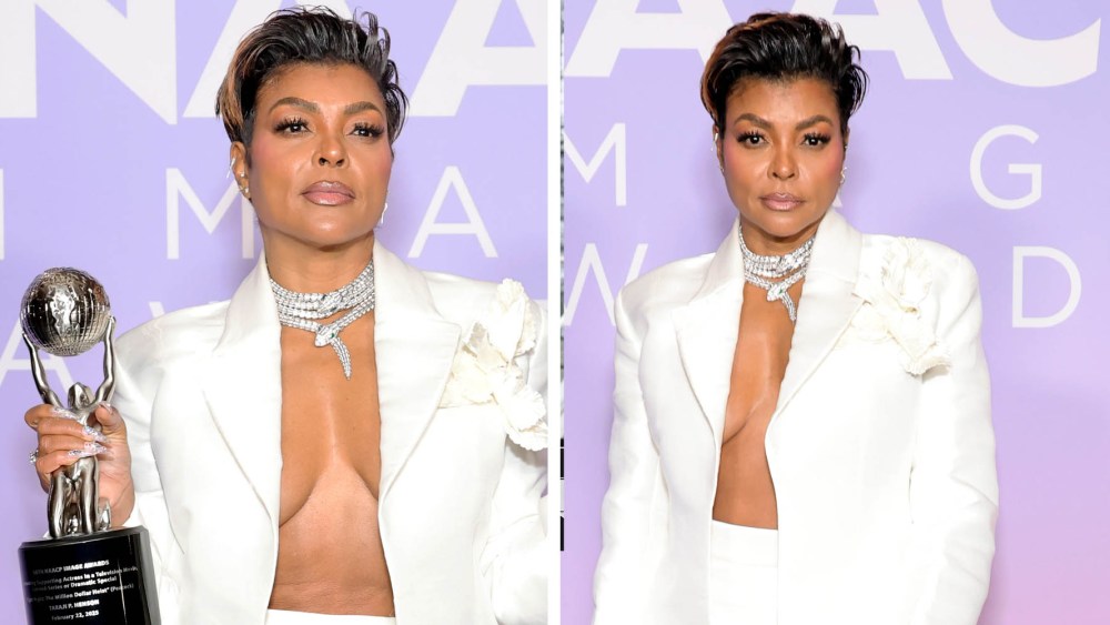 taraji p henson naacp image awards 2025